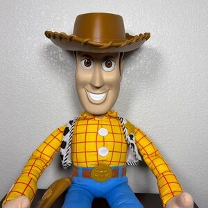 Vintage Disney Pixar Toy Story 1995 Giant 30” Woody Plush Figure SEE PHOTOS/READ